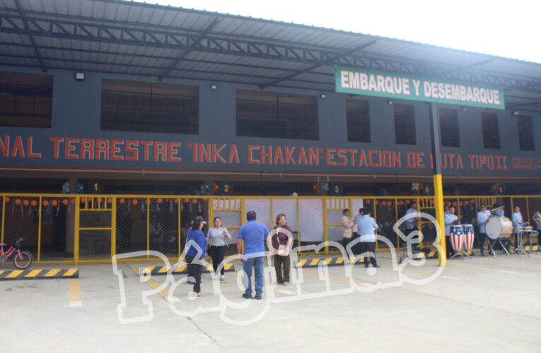 Inauguran el primer terminal terrestre privado en Cayhuayna