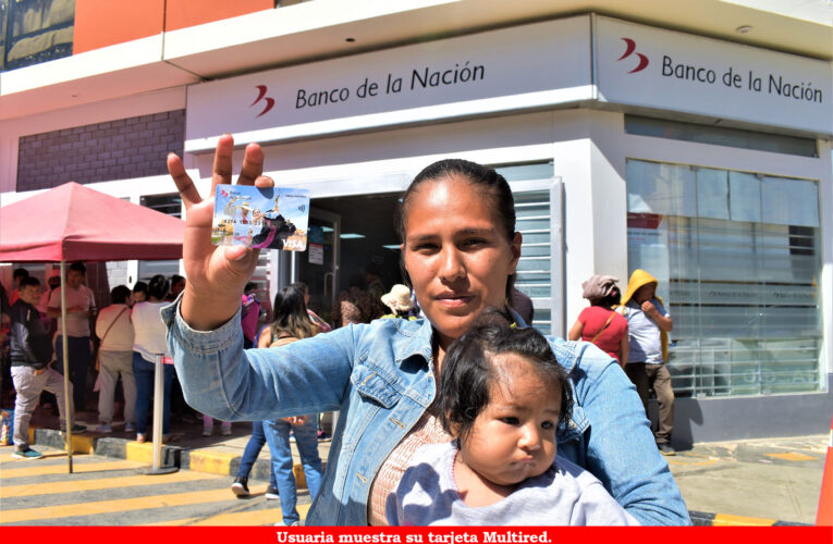 Entregan tarjeta bancaria a madres afiliadas a Juntos