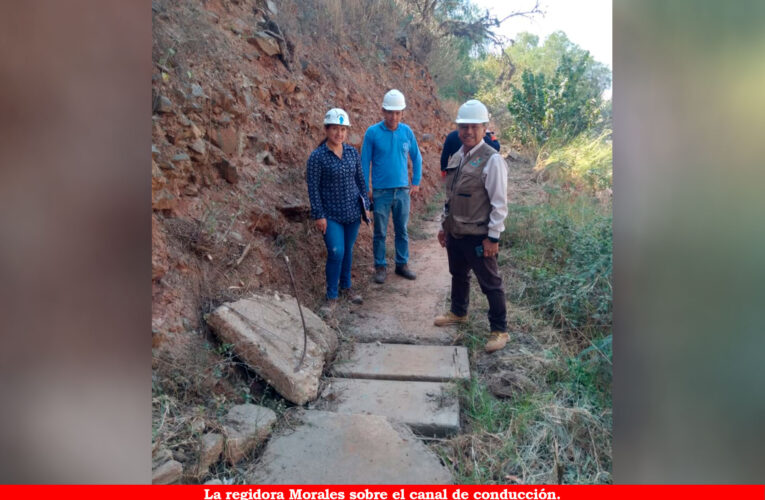 Advierten de riesgo de colapso de canal de conducción de agua a planta de tratamiento