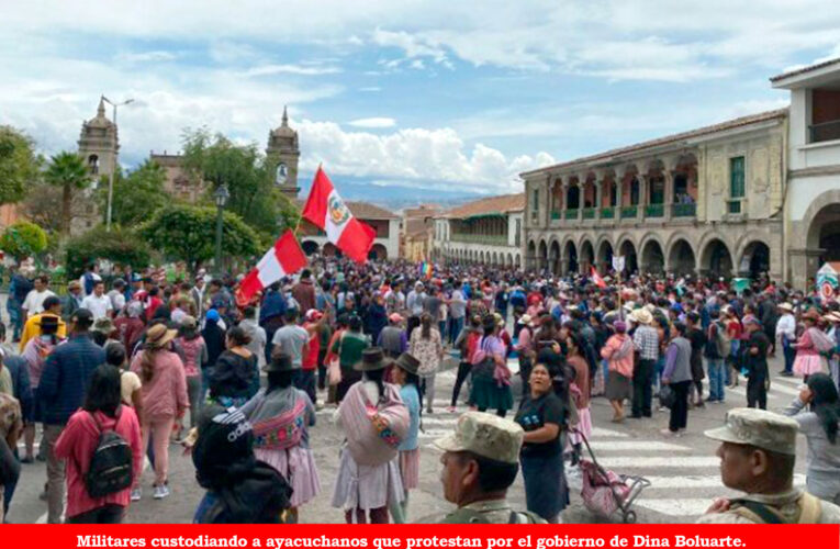 Ayacucho: documentos señalan que militares enfrentaron a manifestantes con fusiles al no contar con equipo antimotines