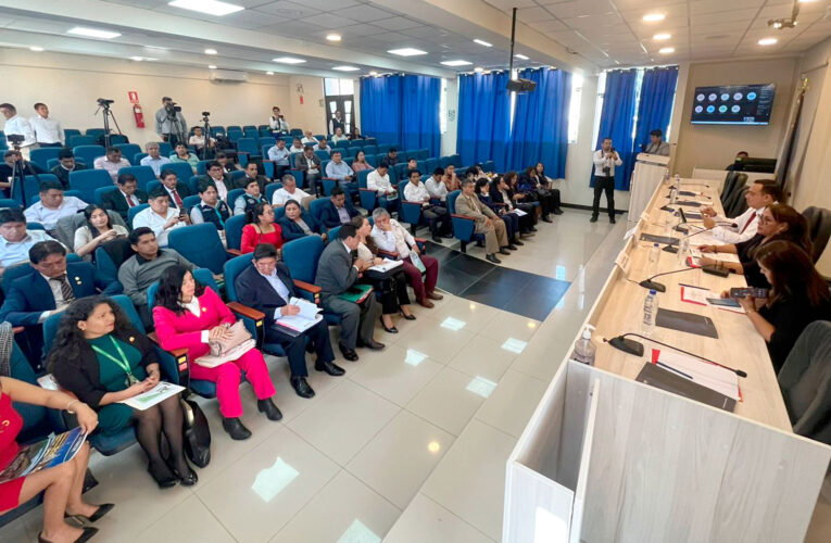 Congresistas critican baja ejecución presupuestal del Gobierno Regional