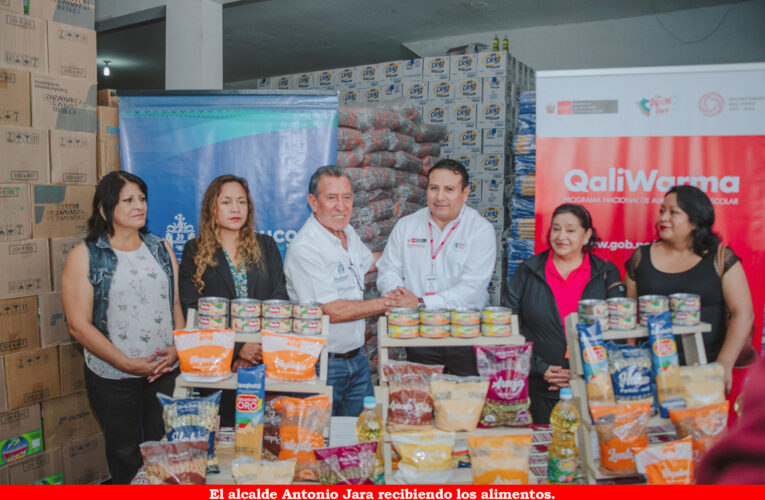 Entregan alimentos para 63 ollas comunes de Huánuco, Amarilis y Pillco Marca