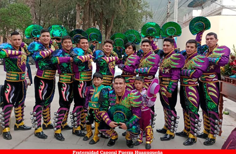 Fraternidad Caporal Fuerza Huanuqueña, grupo de danzantes  con gran aceptación