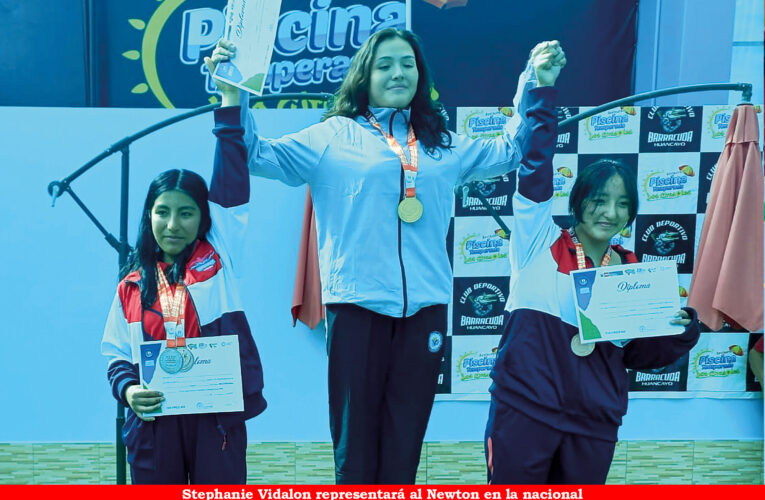 Stephanie Vidalon se va a la nacional