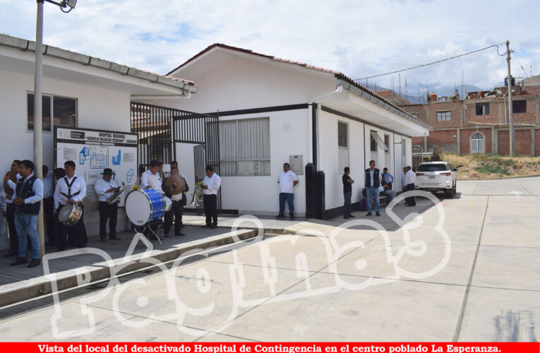 Habilitarán espacios en el Hospital de Contingencia para las quimioterapias