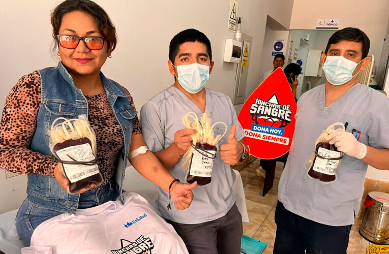 Juntan 46 unidades  de sangre en campaña de donación