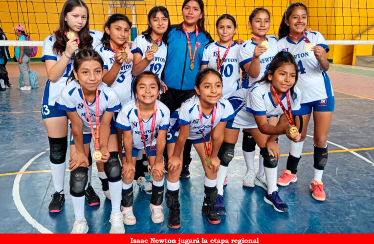 Isaac Newton es campeón provincial