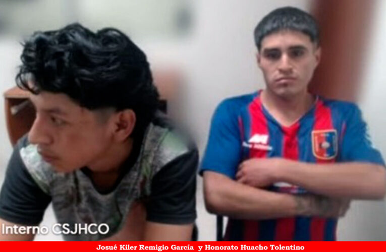 Arrestados por robo  de trimóvil son enviados  a prisión