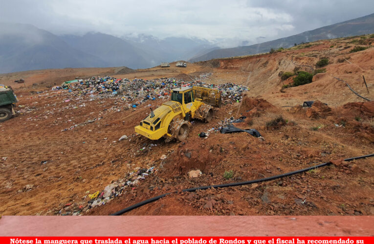 Exhortan cambiar de lugar las mangueras que llevan agua hacia Nauyán Rondos