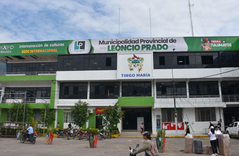 Sueldo de gerentes de Municipalidad de Leoncio Prado subirá 1 500 soles