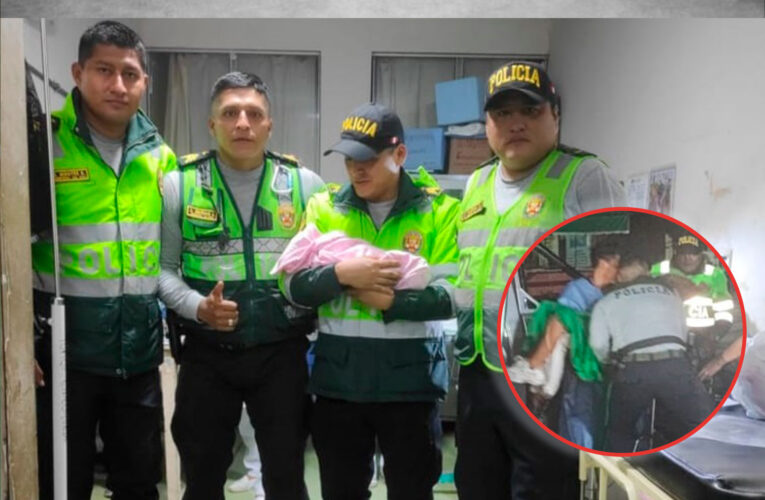 Policías de Cayumba ayudan en parto a madre adolescente