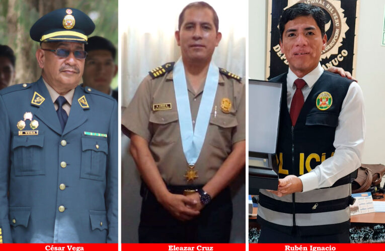 Policías pasan al retiro tras años de servicio