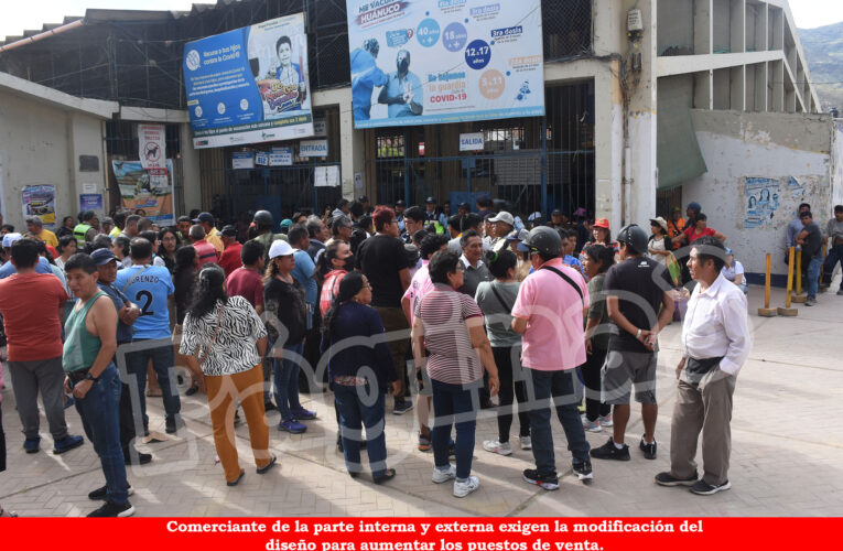 Comerciantes frustran estudio de suelo para construcción de mercado en Paucarbamba