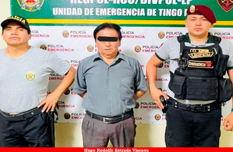 Adulto mayor es capturado por violación