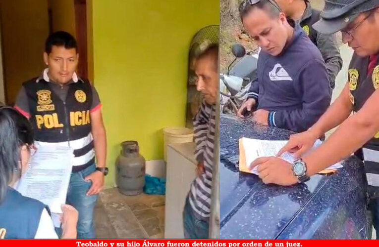 Juez ordena recluir a padre e hijo acusados de integrar banda criminal