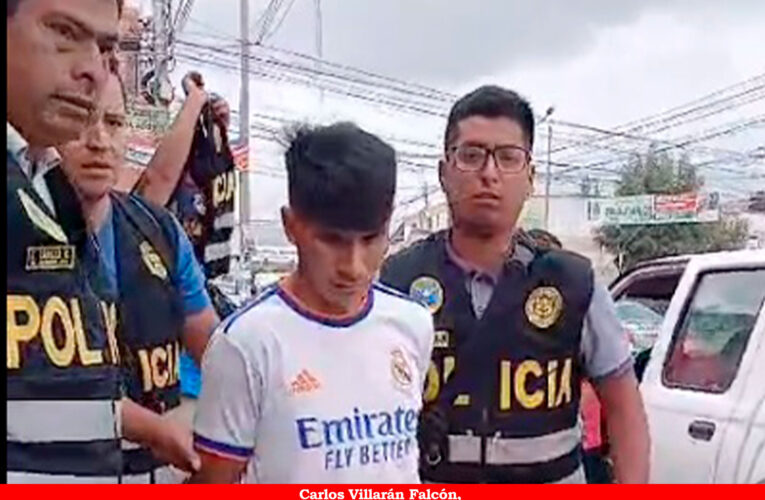 Capturan a investigado por emboscadas  en Marañón y Pacae