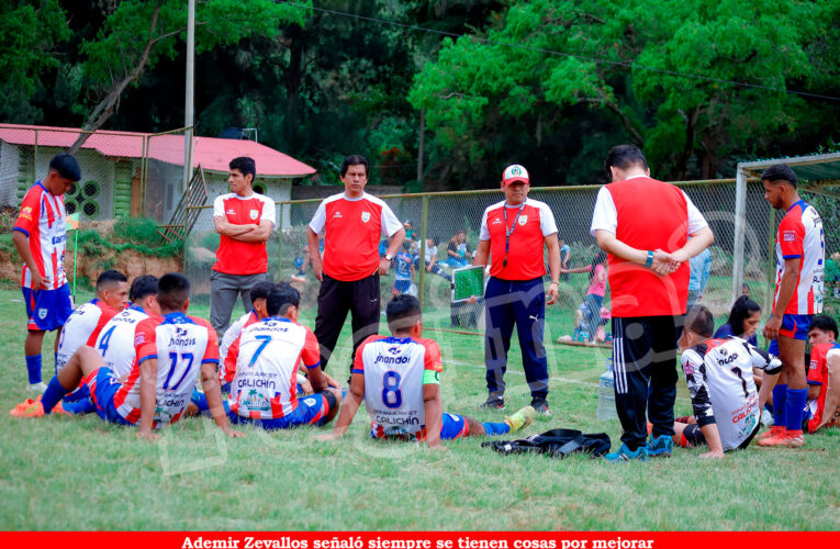 Zevallos: “Partido a partido estamos mejorando”