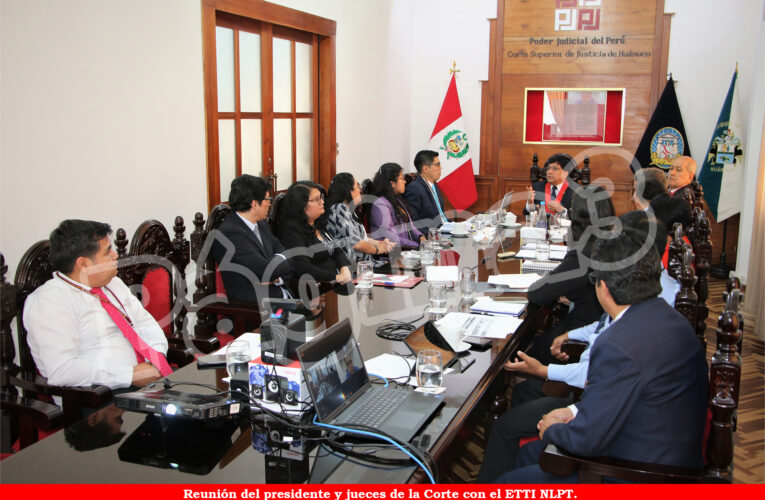 ETTI Laboral monitorea Corte de Huánuco