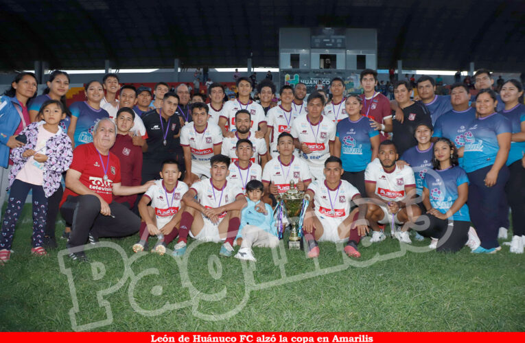 León de Huánuco FC es campeón