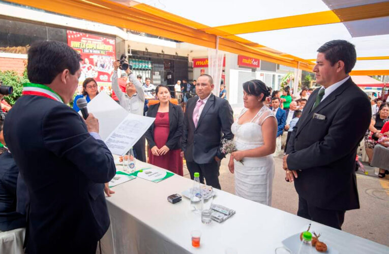 Se dieron el sí en Amarilis
