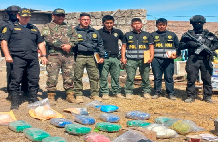 Policía Nacional desbarata red de narcotráfico en Arequipa, Huánuco y Lima