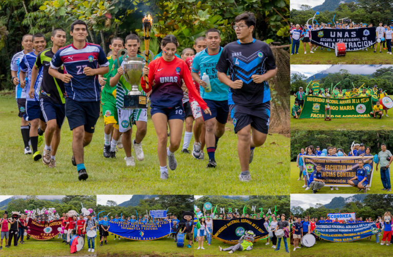 Inauguran Olimpiada  de Cachimbos en la UNAS