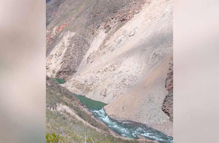 Persiste riesgo  de nuevo embalse del río Marañón