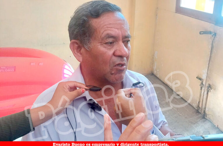 Evaristo pide que fiscalicen a los taxis