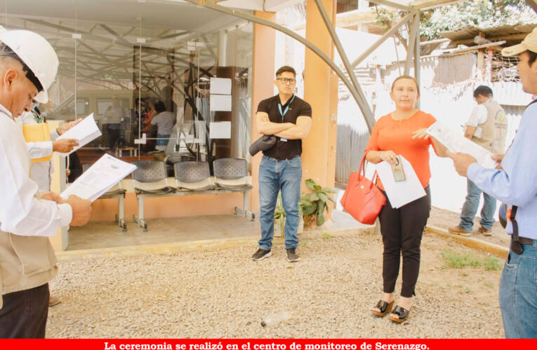 Entregan terreno para proyecto de cámaras de vigilancia en Pillco Marca
