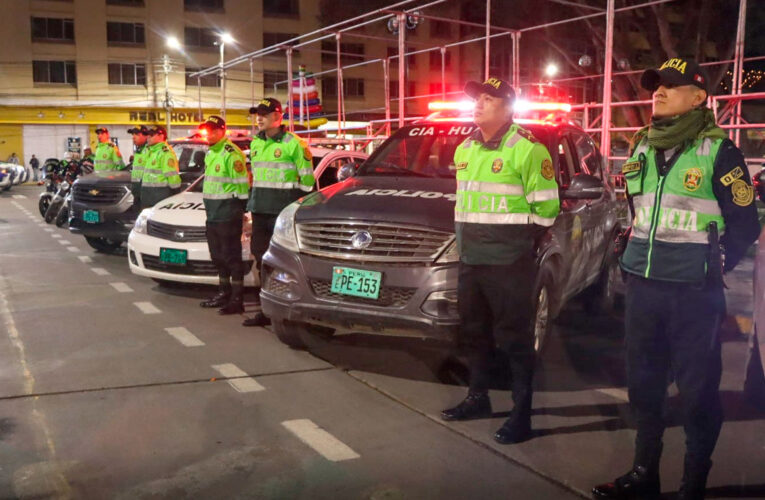Policía programó operativo «Amanecer Seguro»