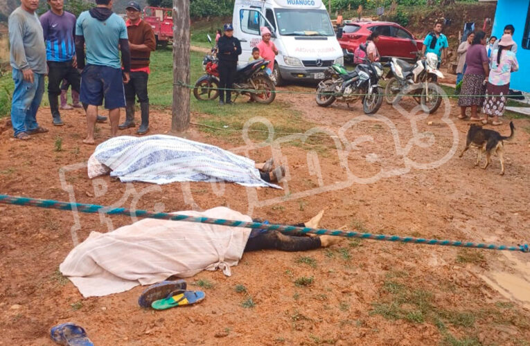 Tío y sobrino son asesinados a balazos