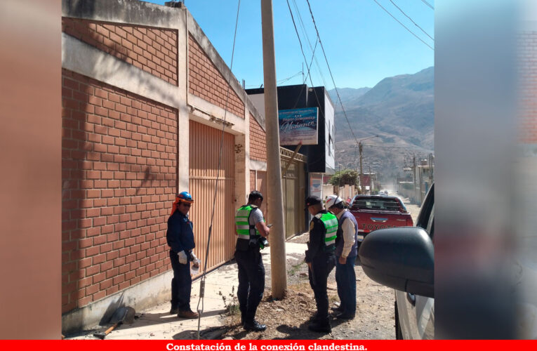 Más de 20 viviendas hurtaban electricidad