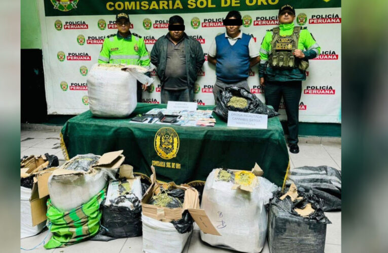 Hermanos que partieron de Huacaybamba son detenidos con droga en Lima
