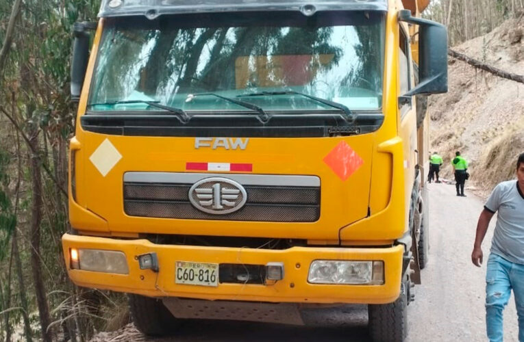 Transeúnte muere atropellado en la ruta Llicllatambo-Choras