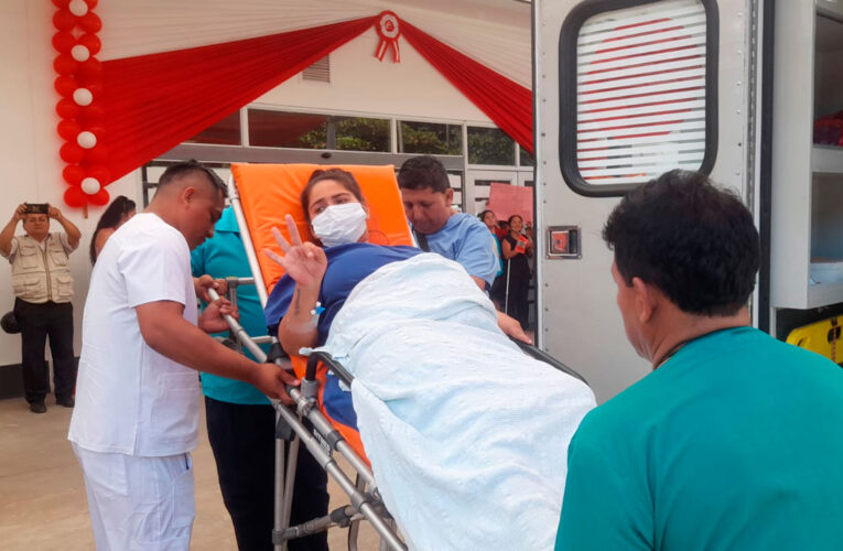 Terminó traslado de pacientes del Contingencia al nuevo hospital  de Tingo María