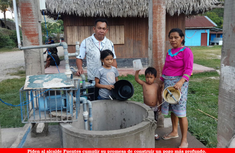 Comunidad nativa Bena Jema: 17 años sin agua potable