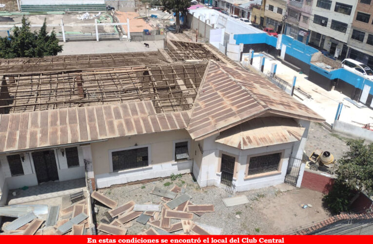 Colegio Leoncio Prado tomó  posesión del local del Club Central