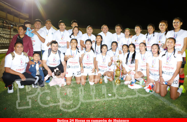 Botica 24 Horas campeón regional