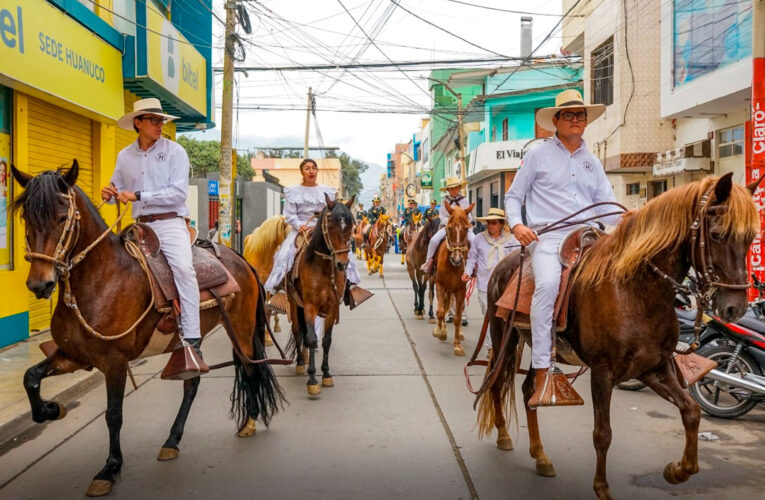 Mañana inicia concurso de caballos de paso en Kotosh
