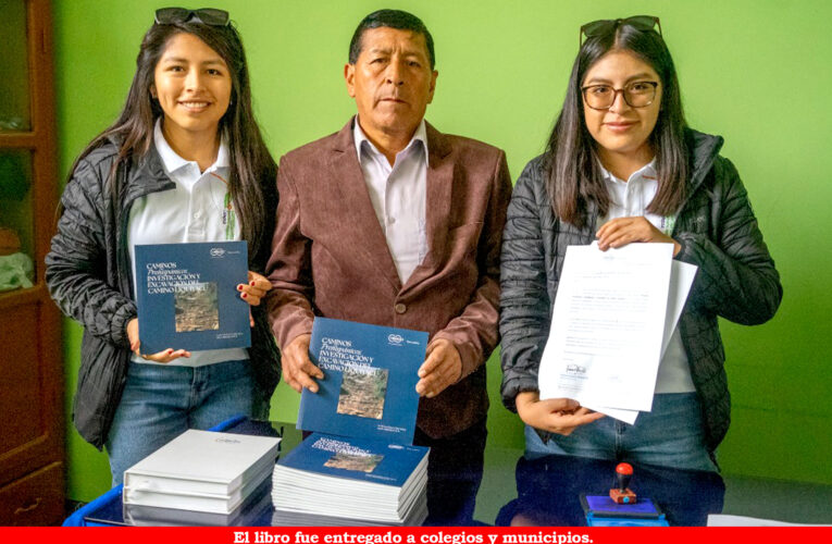 Entregan libro sobre camino prehispánico descubierto durante construcción de hidroeléctrica