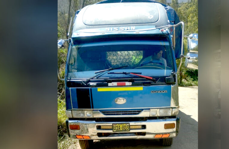 En Cayrán recuperan camión hurtado en Jauja