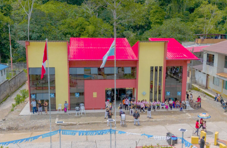 Inauguran  palacio municipal  en Tambillo Grande