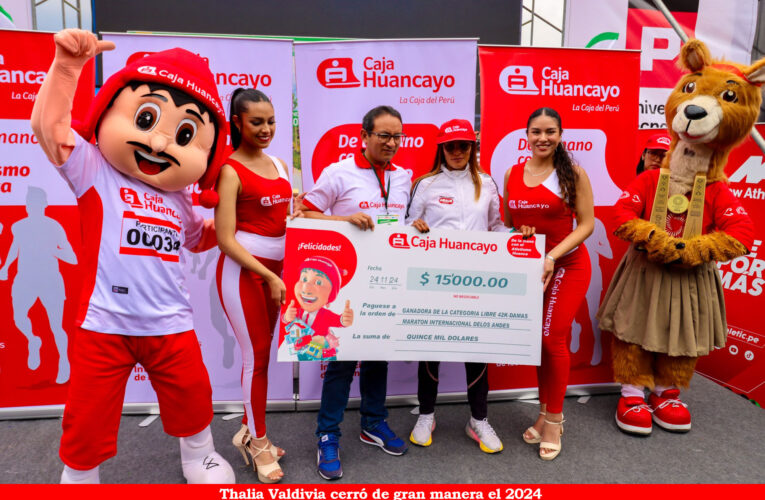 Thalía Valdivia ganó la maratón Los Andes