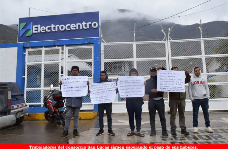 Consorcio propone que Electrocentro pague deuda a sus trabajadores