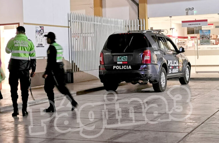 Madre de familia es herida de bala en el rostro por su esposo