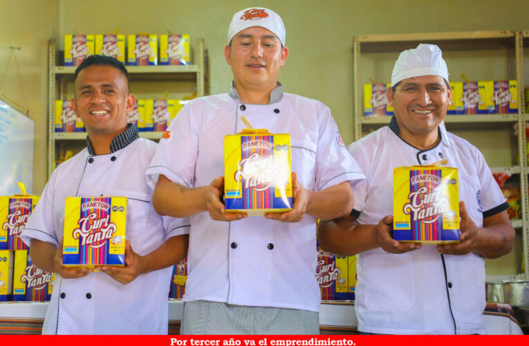 Reclusos ponen a la  venta diez mil panetones