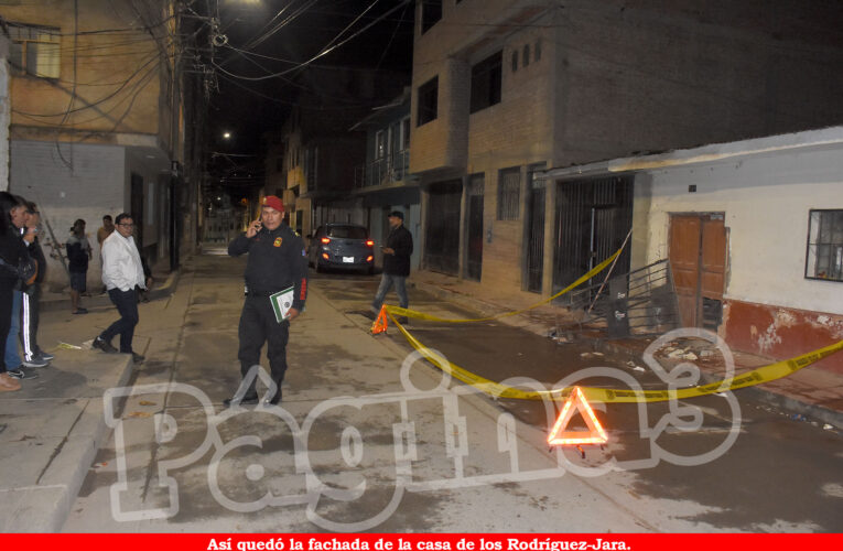 Detonan explosivo  en casa de la familia de Limber Rodríguez