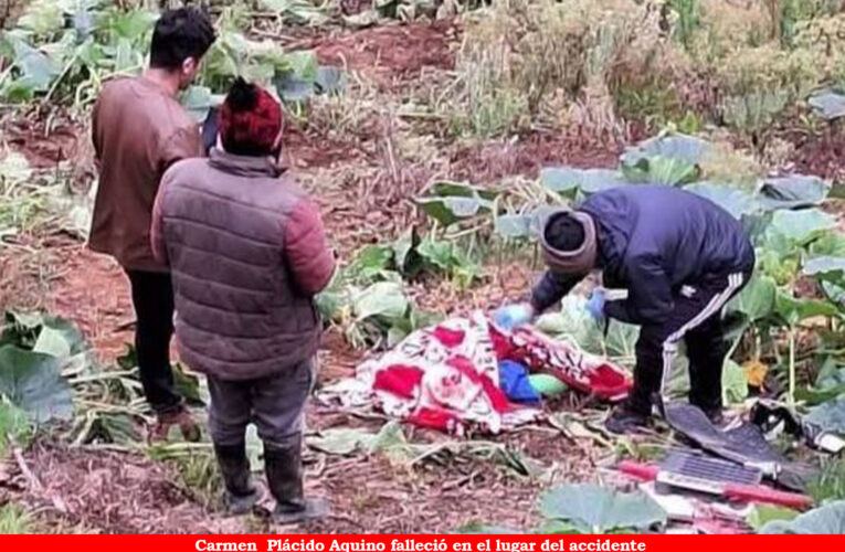 Esposos mueren en despiste de camioneta en Molino