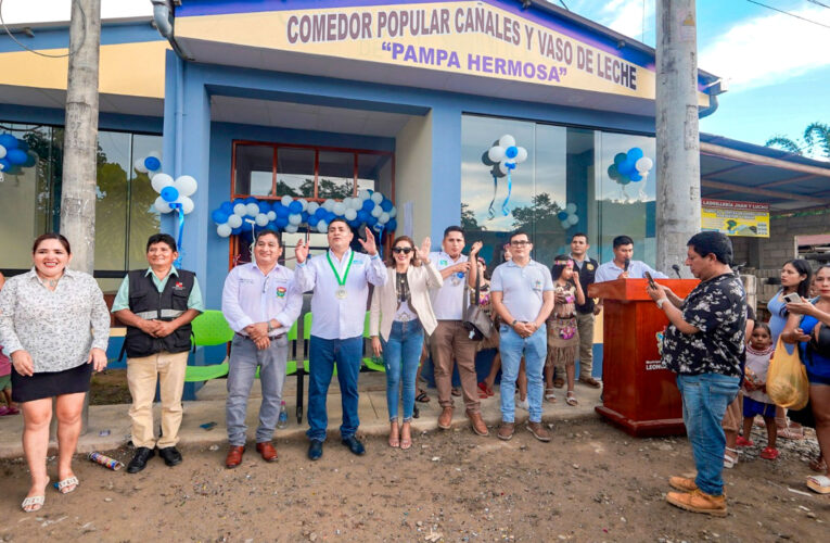 Comedor de Supte San Jorge fue construido con 321 mil soles