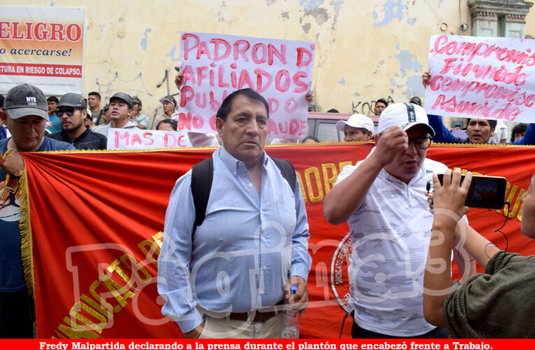 Malpartida defiende su reelección en Construcción Civil